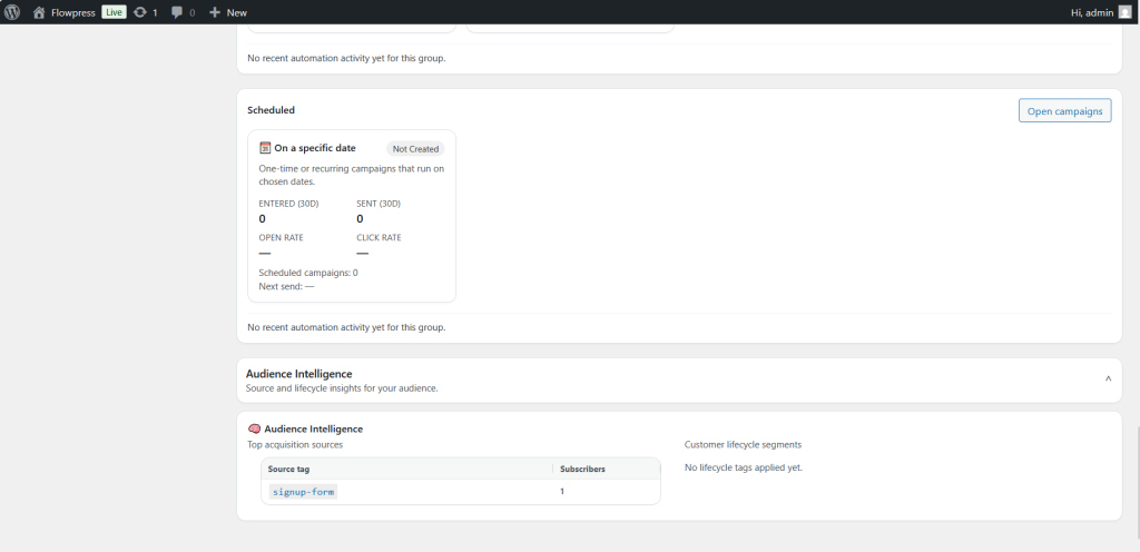 FlowPress screenshot: overview-5